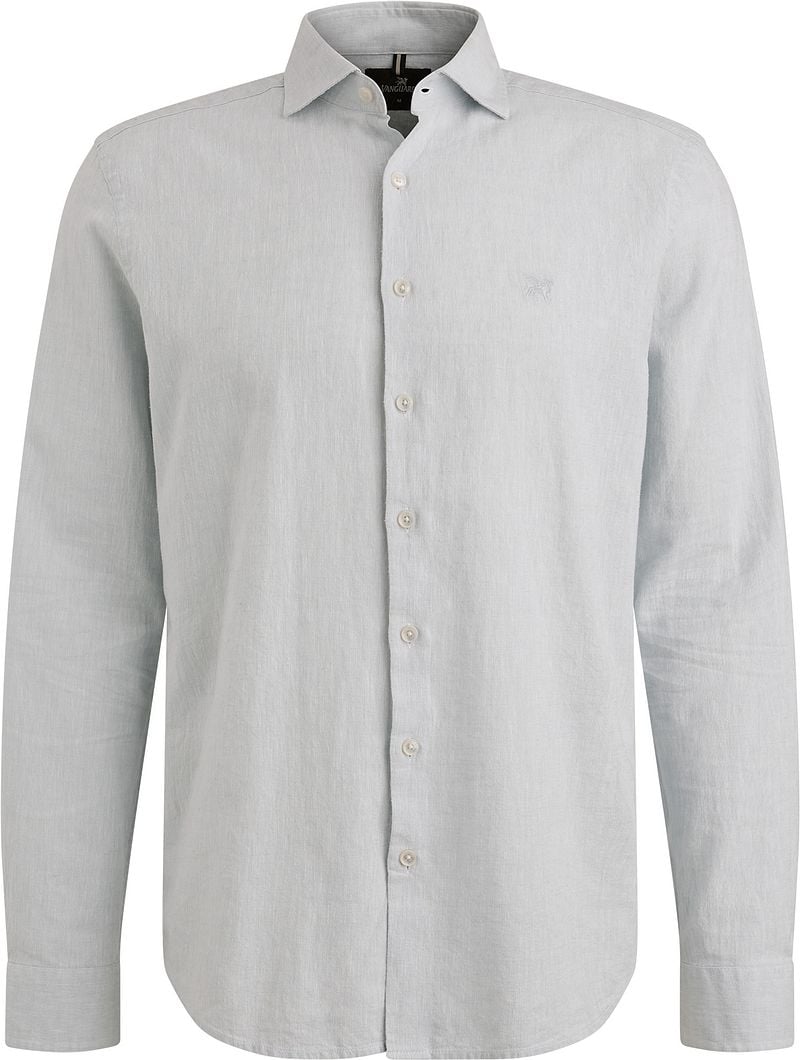 Vanguard Hemd Leinen Blend Hellblau - Größe 3XL günstig online kaufen