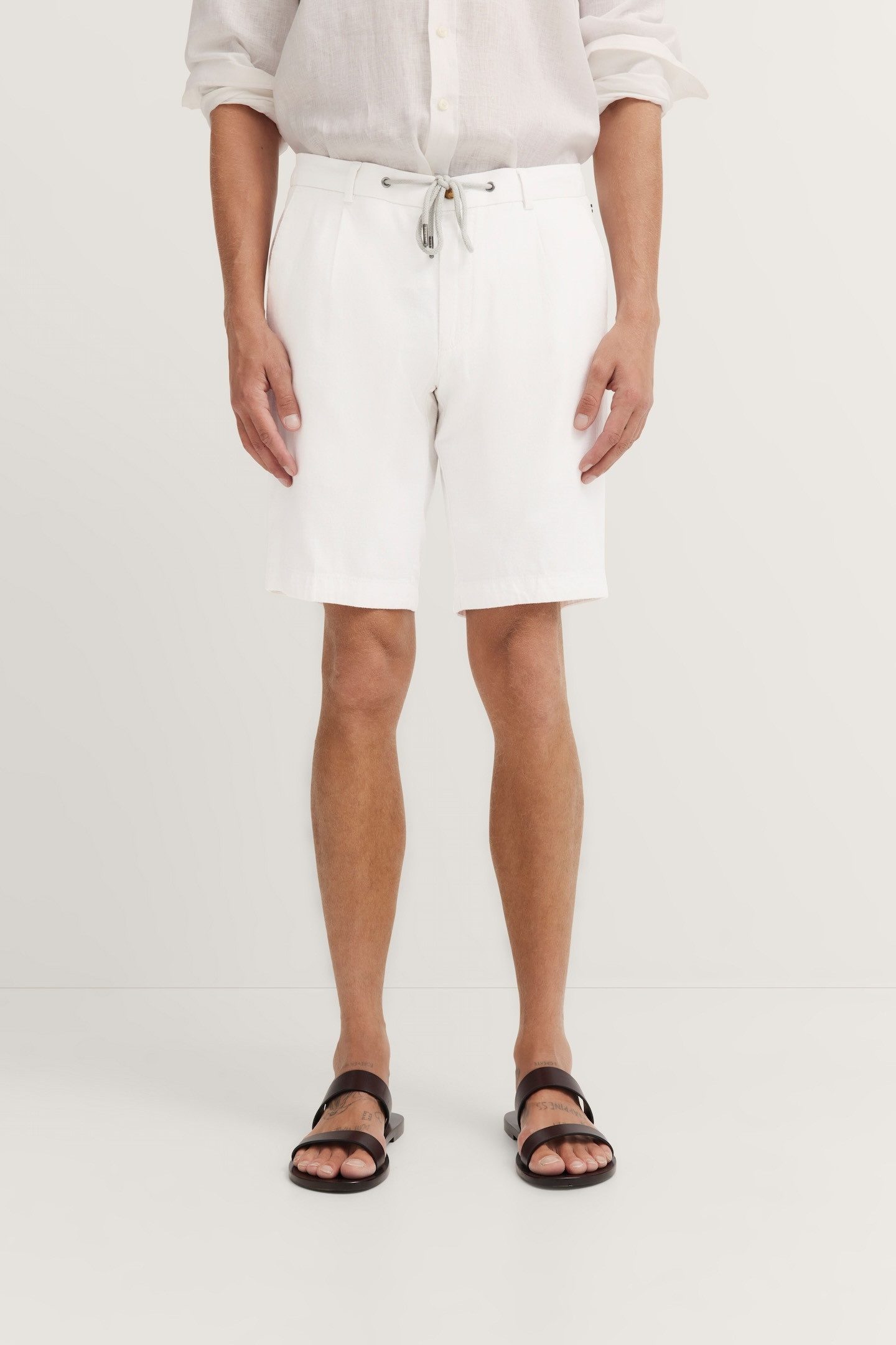 bugatti Bermudas, aus Baumwoll-Leinen-Mix günstig online kaufen