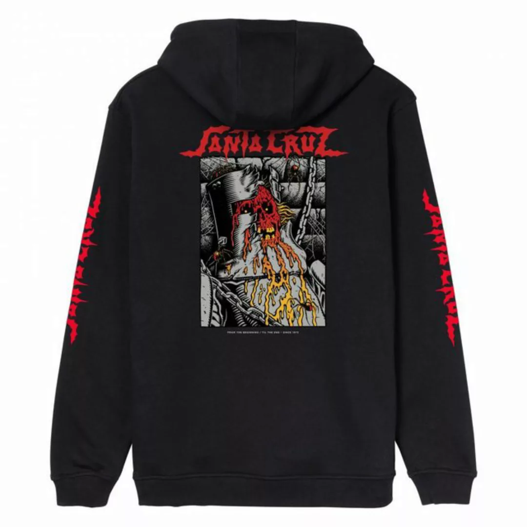 Santa Cruz Hoodie Hoodie Santa Cruz Pace Dungeon, G L, F black (1-tlg) günstig online kaufen