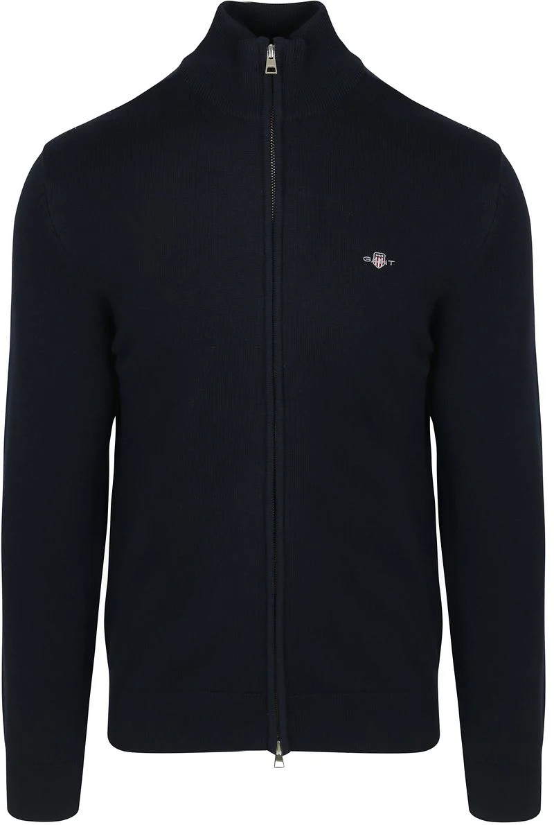 Gant Strickjacke Navy - Größe M günstig online kaufen