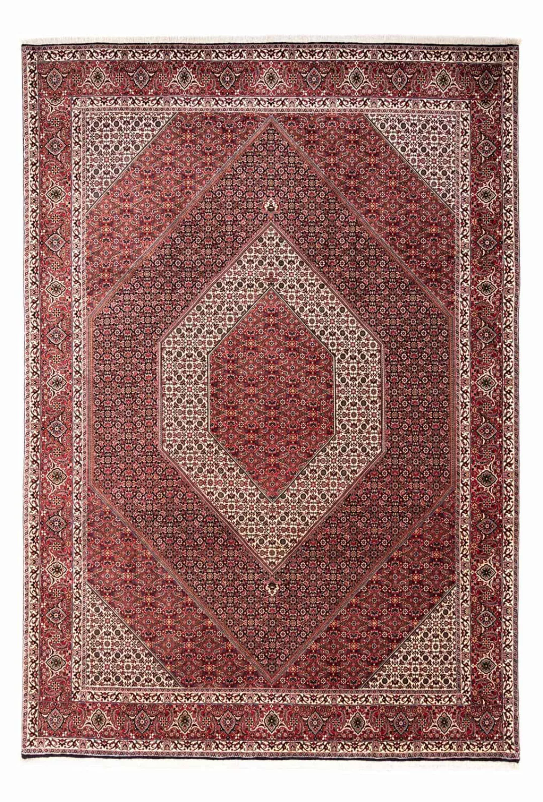 morgenland Wollteppich »Bidjar Takab Medaillon Rosso 353 x 250 cm«, rechtec günstig online kaufen