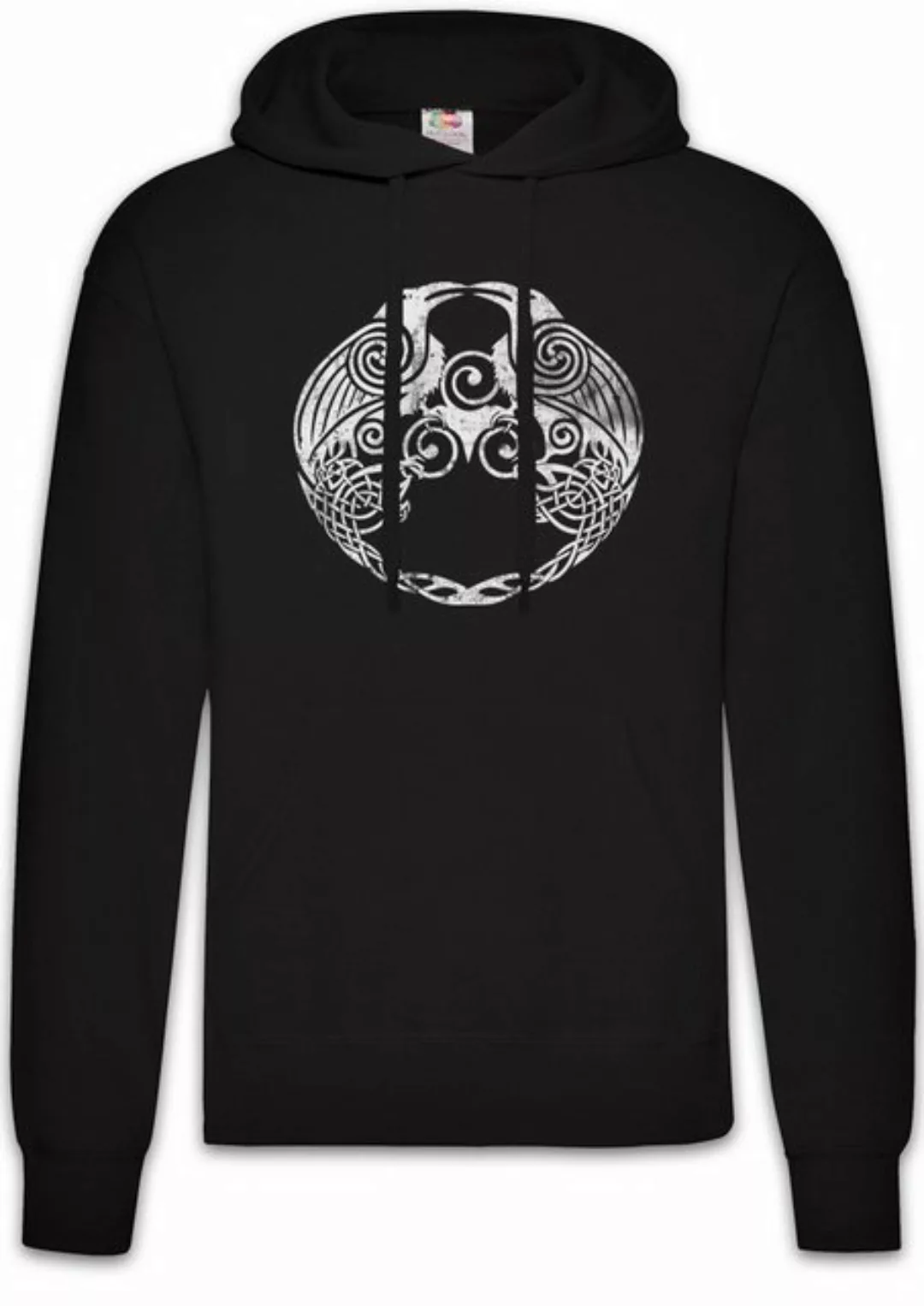 Urban Backwoods Hoodie Hugin And Munin II Herren Hoodie Thor Mjölnir Loki M günstig online kaufen