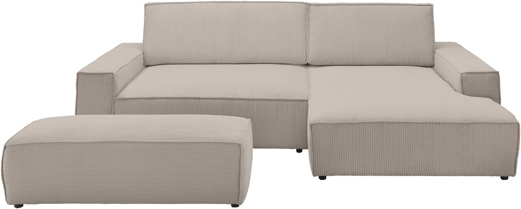 Home affaire Polsterecke "NEU: SHERWOOD XXL tief, L-Form mit Schlaffunktion günstig online kaufen