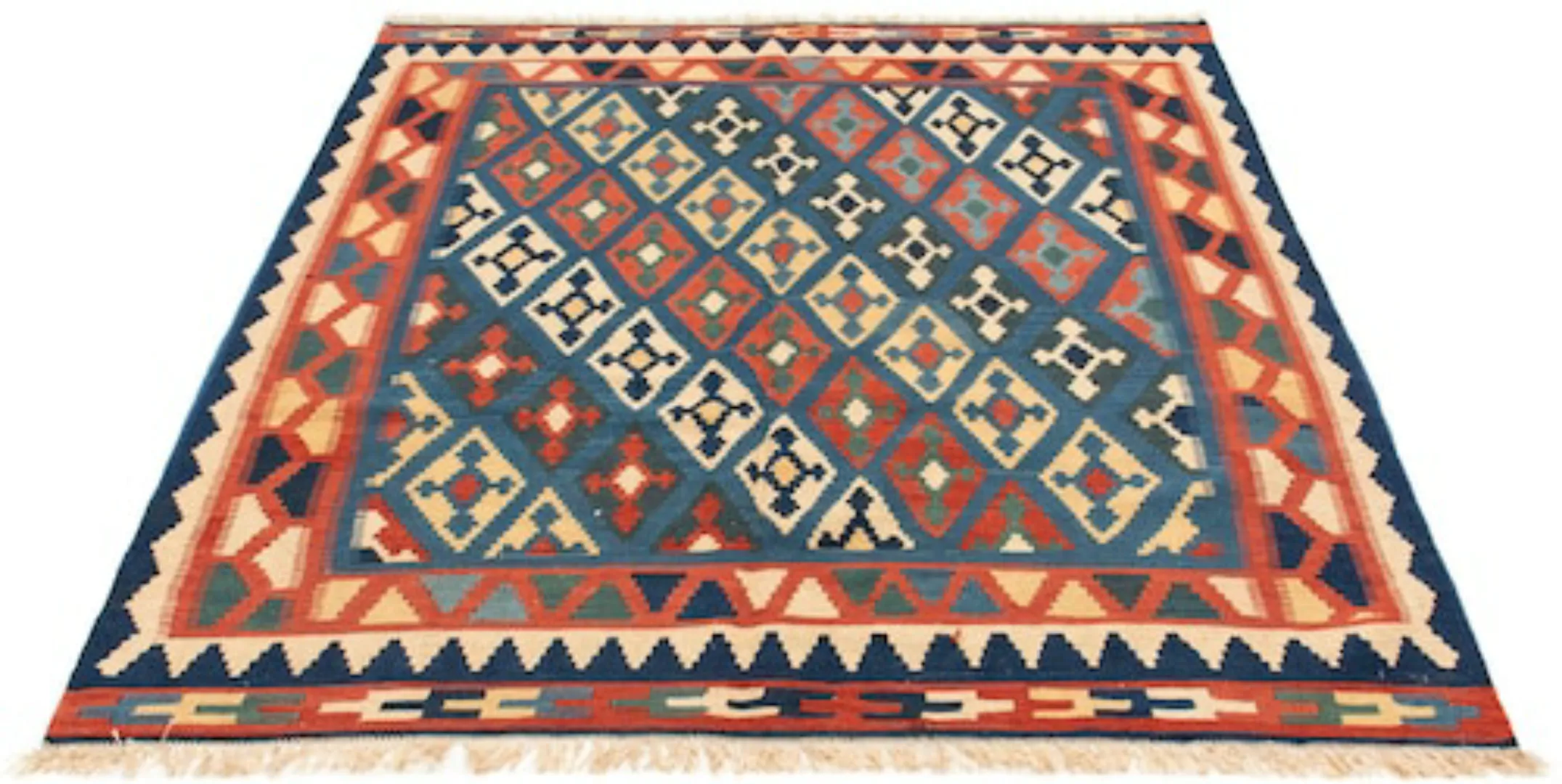 morgenland Wollteppich »Hamadan Medaillon 126 x 80 cm«, rechteckig günstig online kaufen