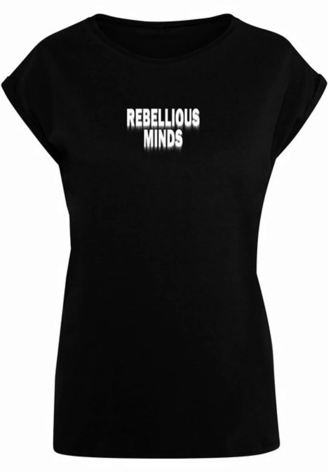 Merchcode T-Shirt Merchcode Damen Ladies Rebellious Minds T-Shirt (1-tlg) günstig online kaufen