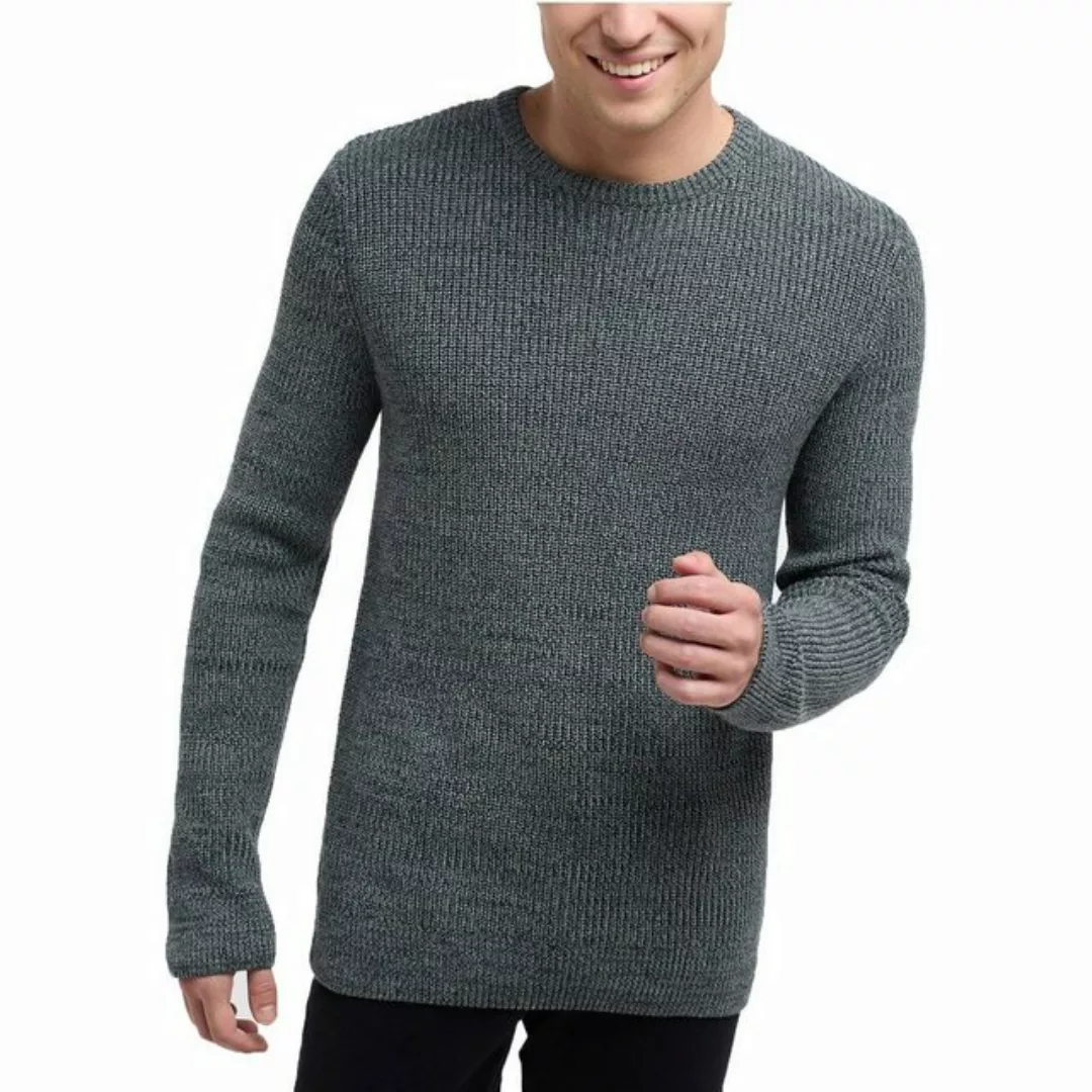 Ragwear Strickpullover Aralt stylischer Herren Sweatpullover mit Rippbündch günstig online kaufen