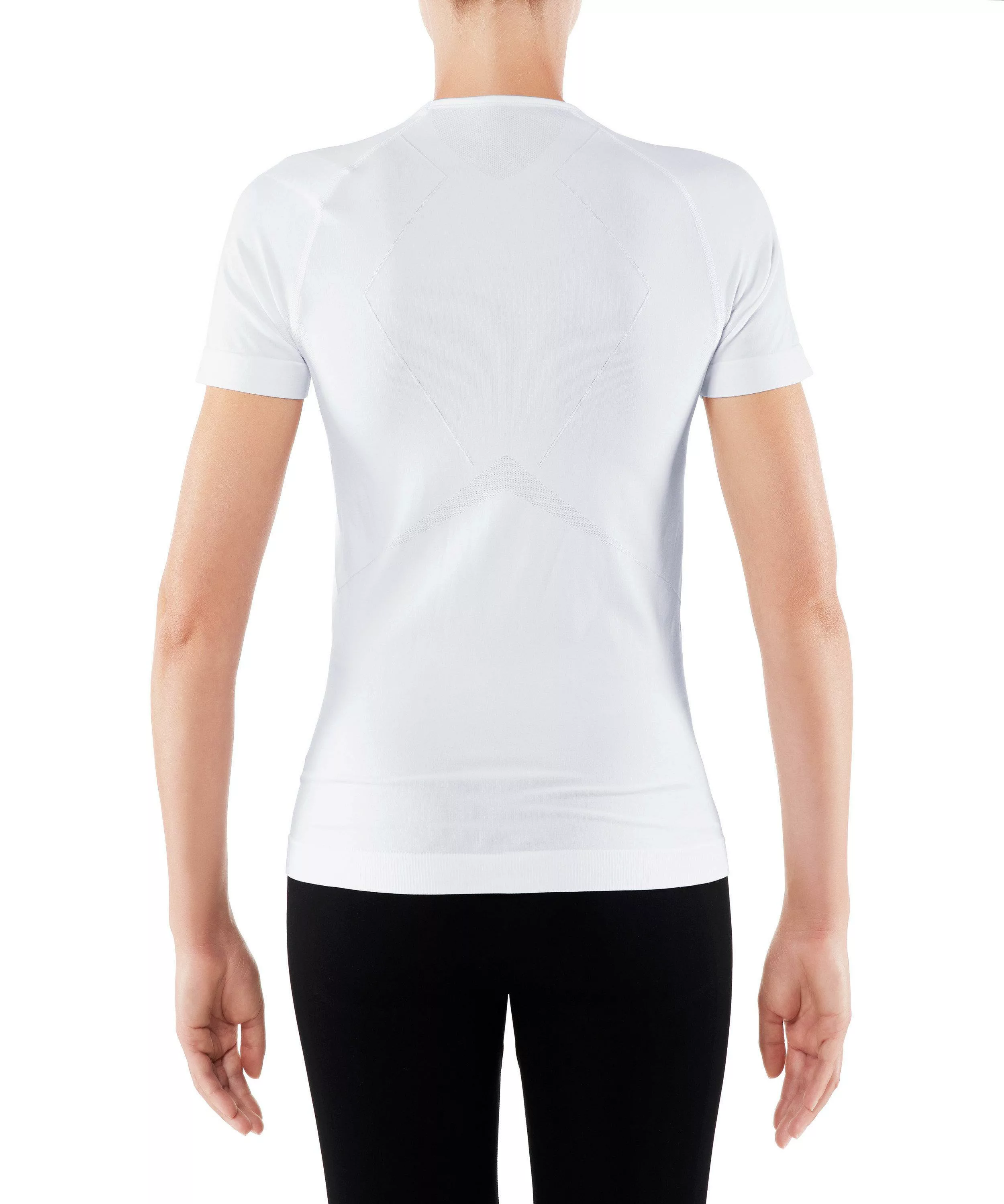 FALKE Damen Kurzarmshirt Warm, XL, Weiß, Uni, 39112-286005 günstig online kaufen