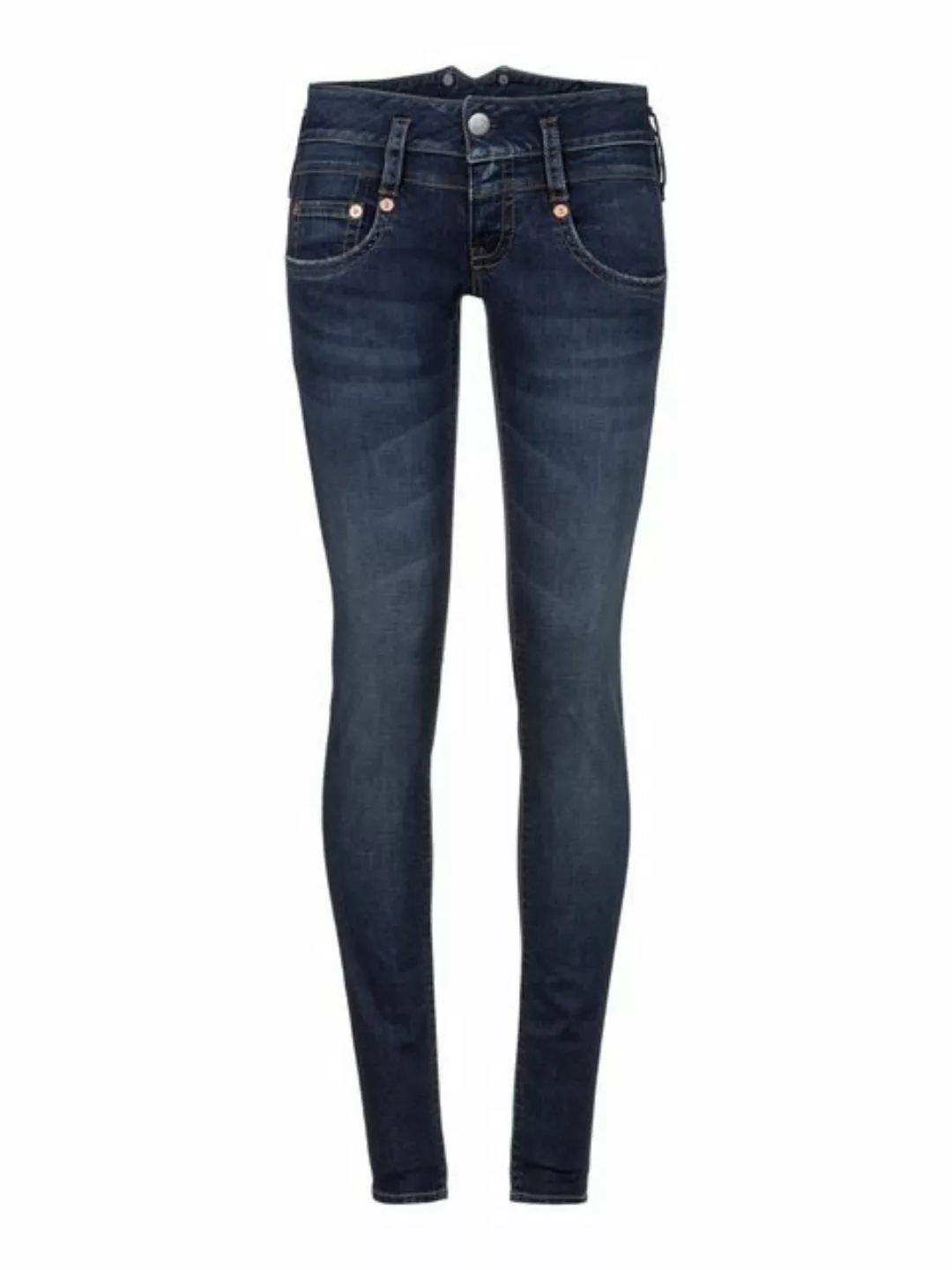 Herrlicher Stretch-Jeans Pitch Slim Jeans aus Organic Denim 5-Pocket-Style günstig online kaufen