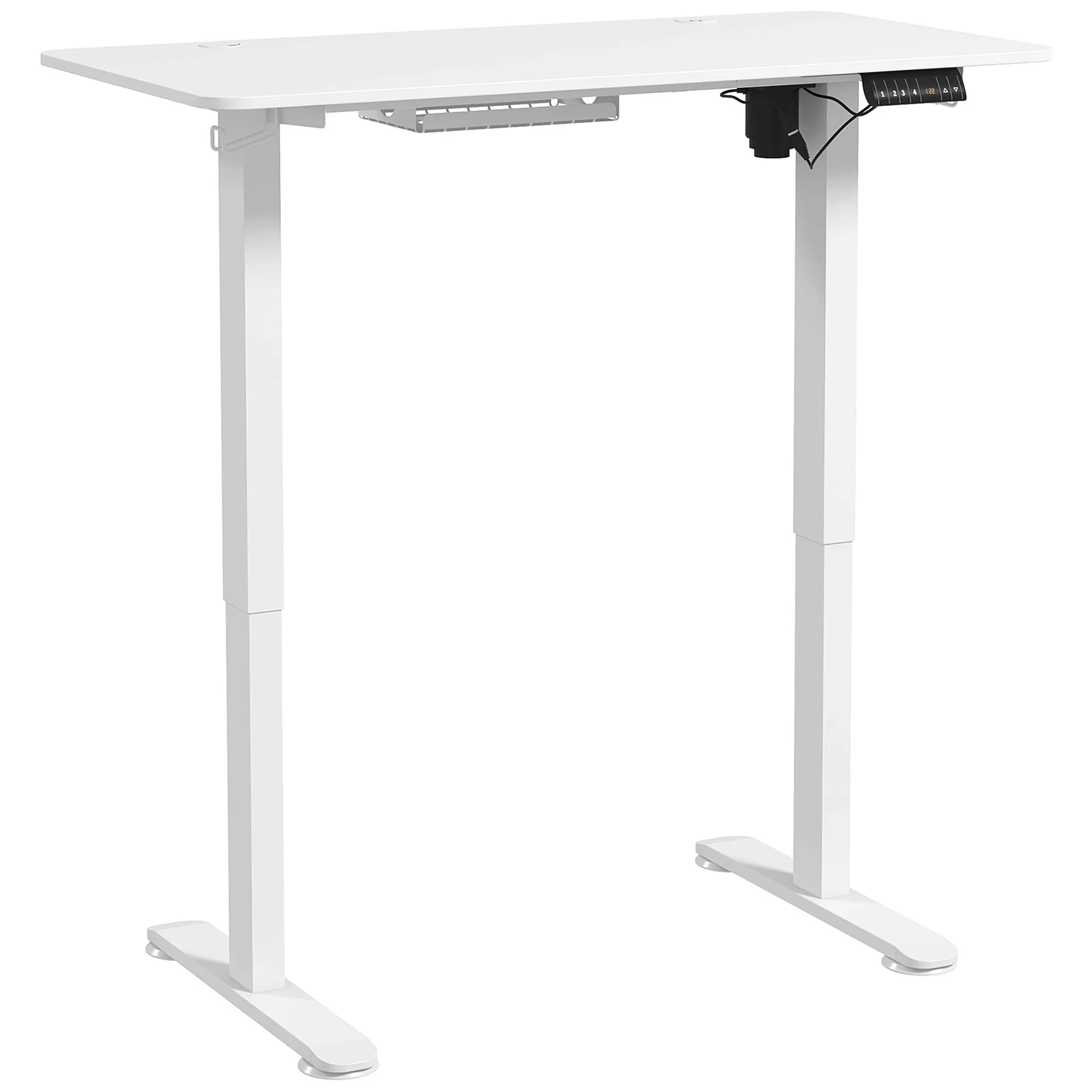 Vinsetto Höhenverstellbarer Schreibtisch Elektrisch 120 x 60 cm Computertis günstig online kaufen