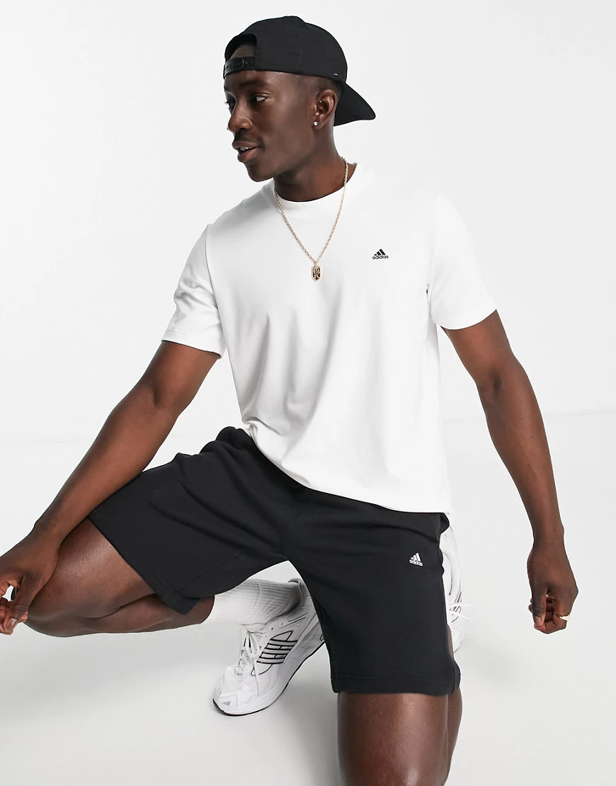 Adidas Fi Kurzarm T-shirt S White günstig online kaufen