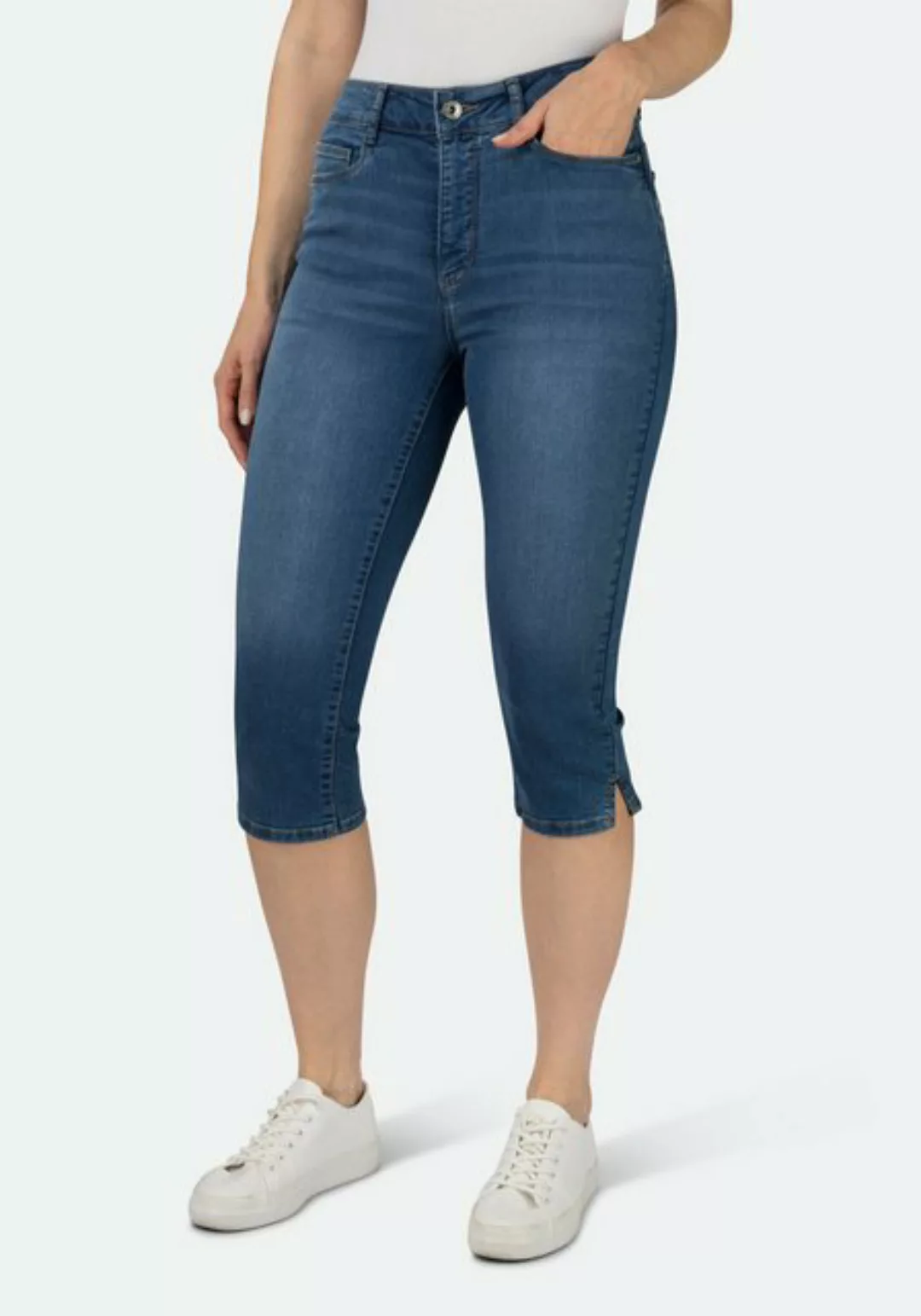 STOOKER WOMEN 7/8-Jeans Capri Denim Skinny Fit Stretch günstig online kaufen