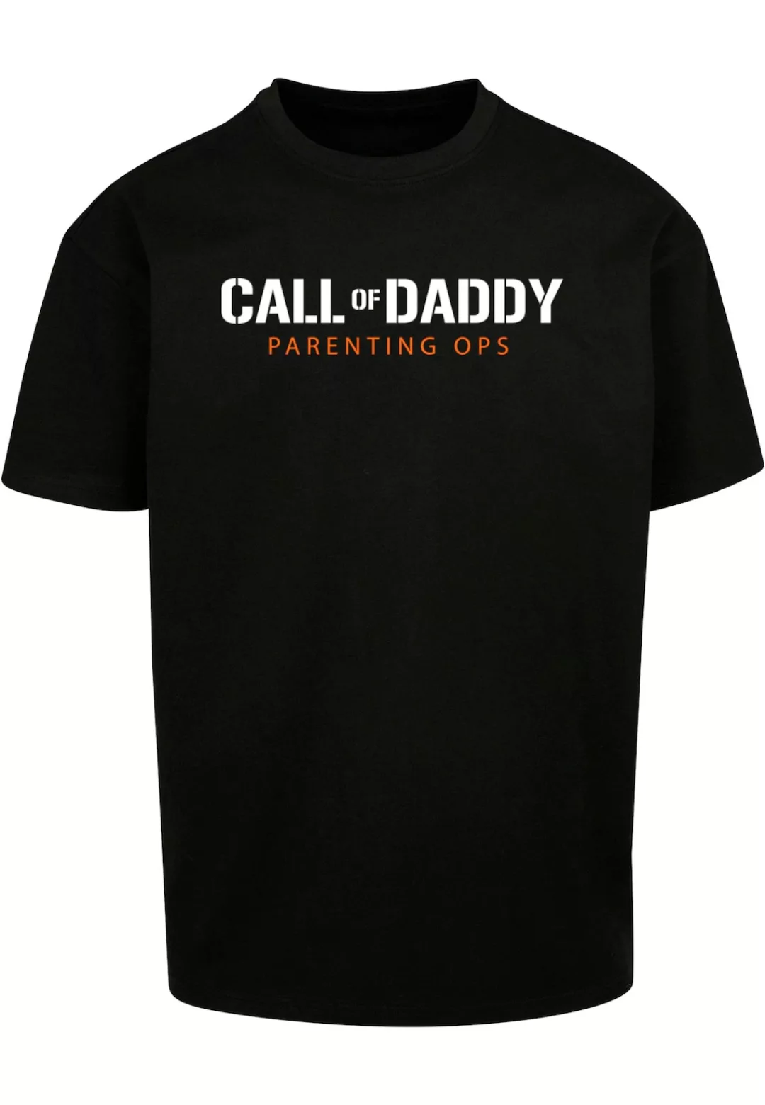 Merchcode T-Shirt "Merchcode Herren Fathers Day - Call of Daddy Heavy Overs günstig online kaufen