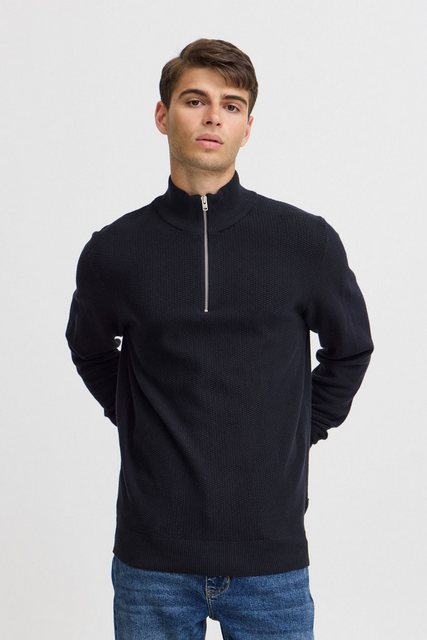 Casual Friday Troyer CFKARL 0160 structured halfzip knit modischer Pullover günstig online kaufen