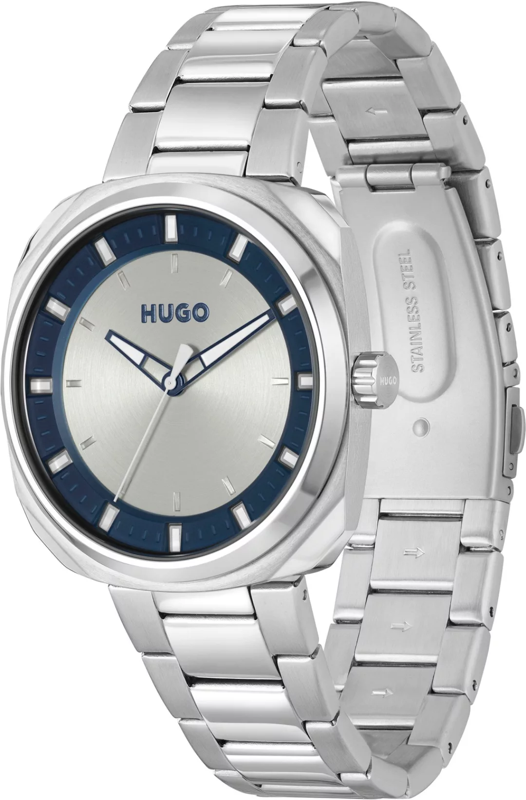 HUGO Quarzuhr »#SHRILL, 1530309«, Armbanduhr, Herrenuhr, Mineralglas, Edels günstig online kaufen