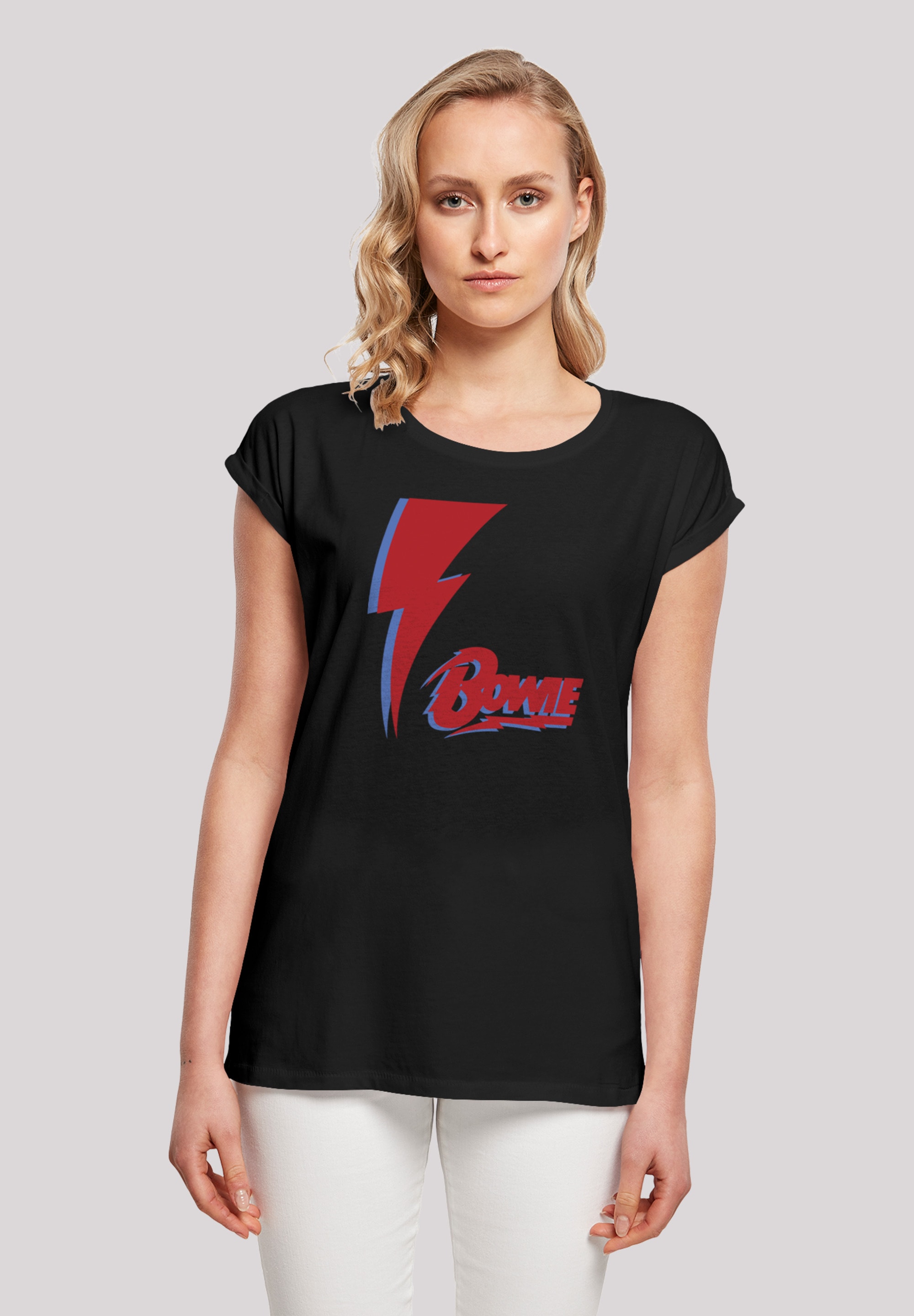 F4NT4STIC T-Shirt "David Bowie Red Bolt", Print günstig online kaufen