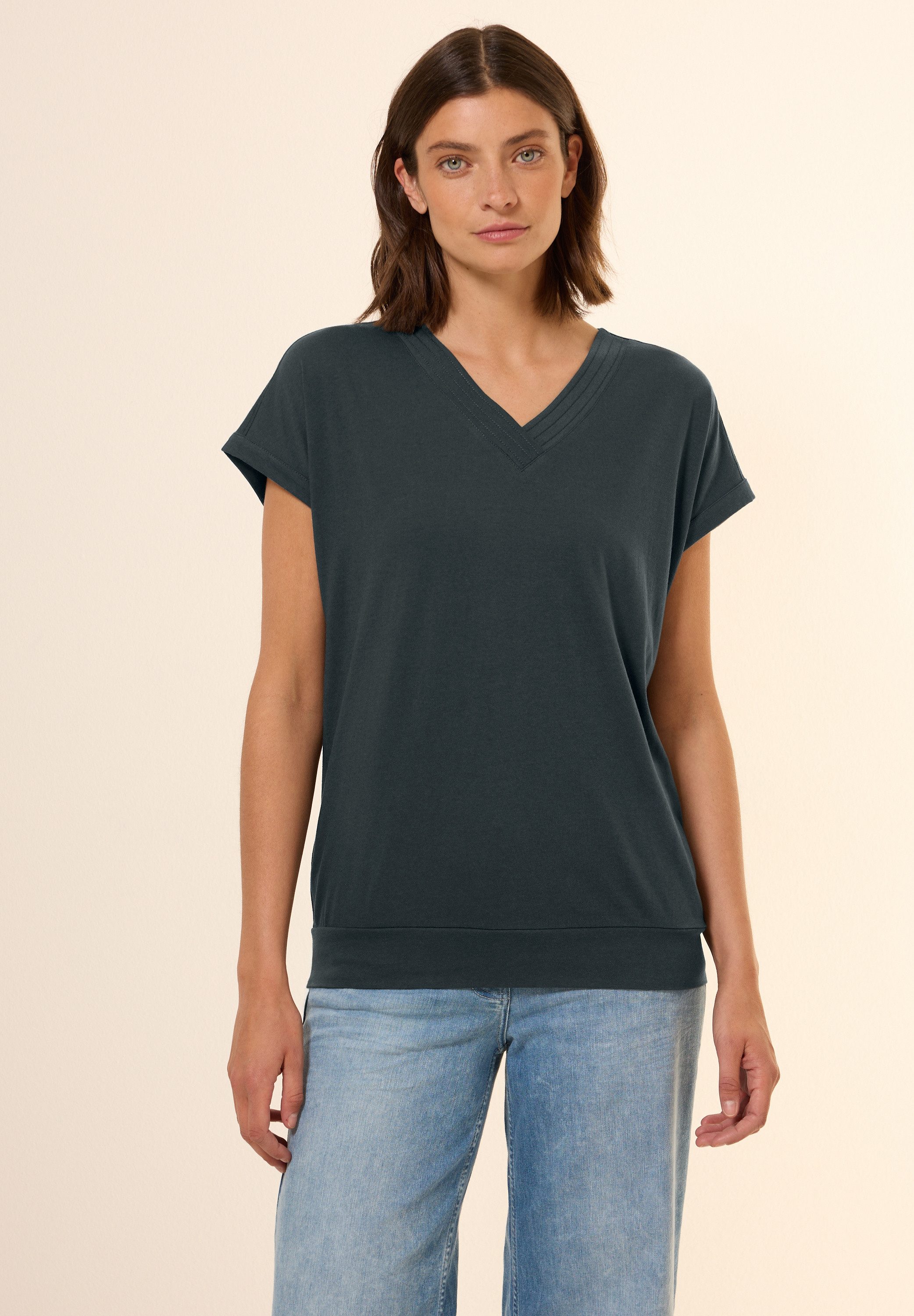 Cecil T-Shirt, im soften Baumwoll-Mix günstig online kaufen