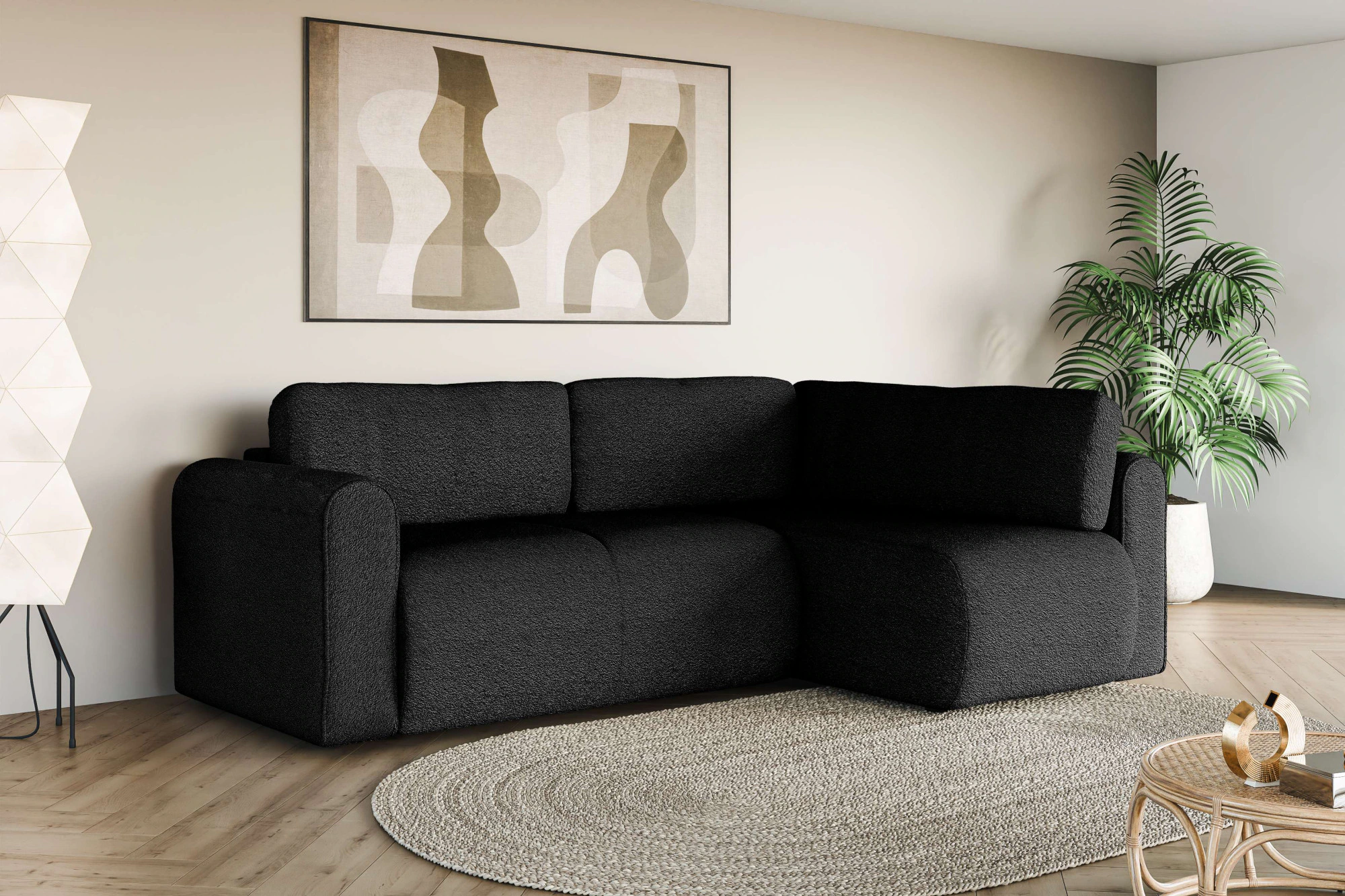INOSIGN Ecksofa "Zacharia wahlweise Schlafsofa mit Bettkasten, B/T/H 250/16 günstig online kaufen