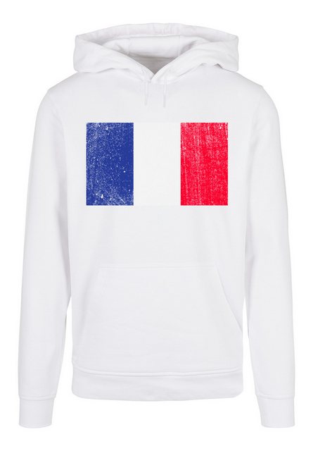 F4NT4STIC Kapuzenpullover France Frankreich Flagge distressed Print günstig online kaufen