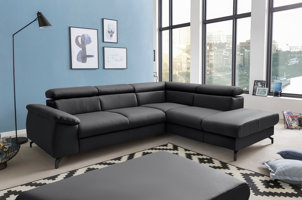 COTTA Ecksofa "Komaris L-Form", mit Kopfteilverstellung, wahlweise mit Bett günstig online kaufen