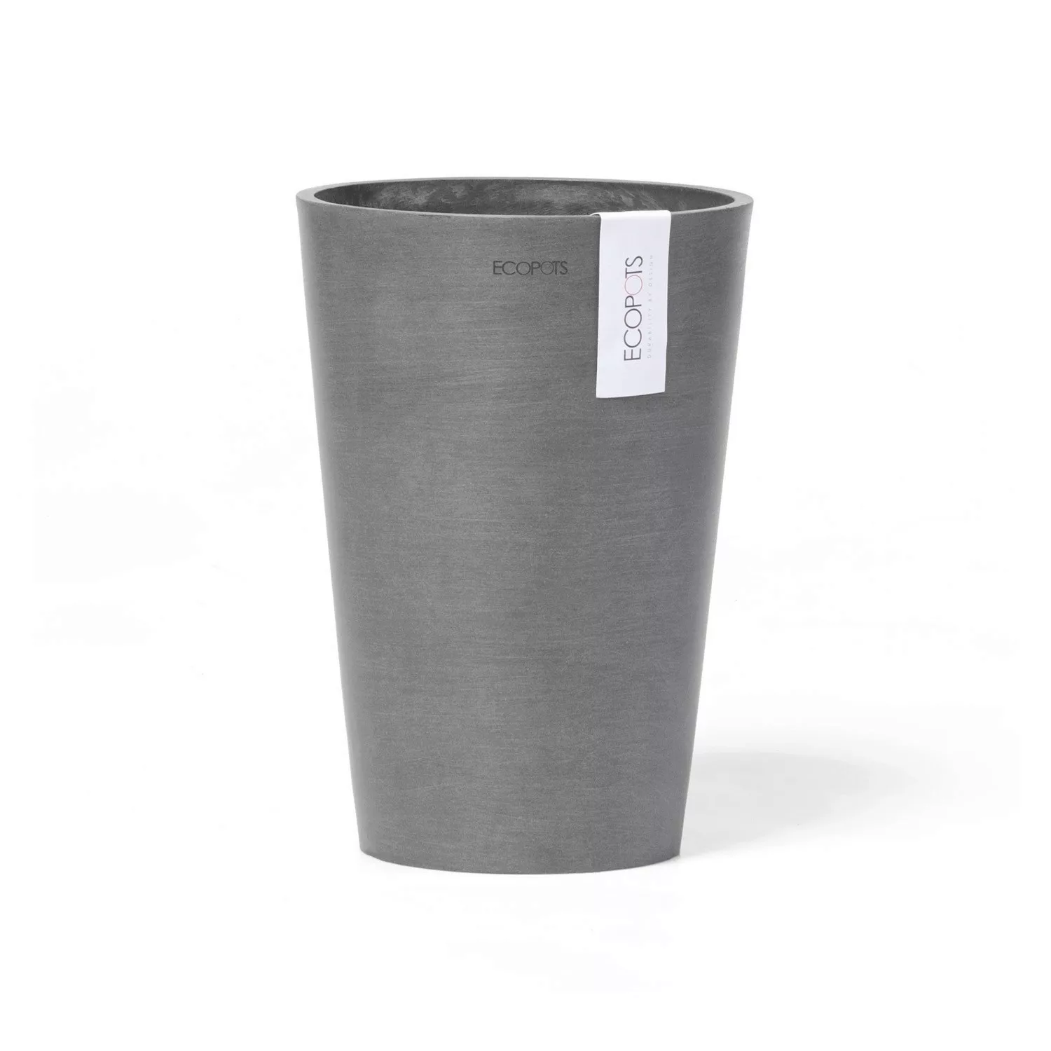 ECOPOTS Blumentopf "Pisa 14 Grau", für den Innenbereich günstig online kaufen