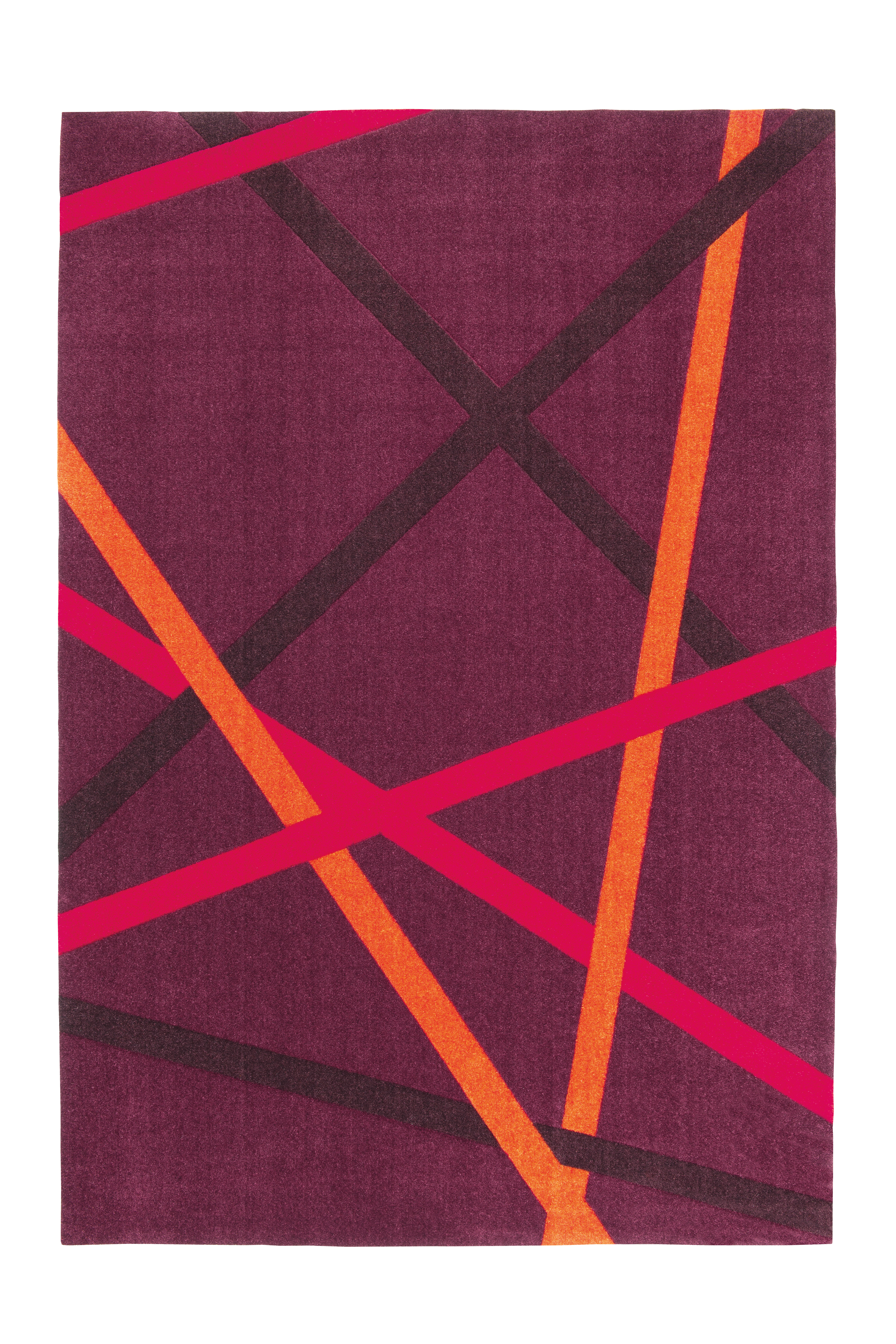 Arte Espina Flachflorteppich Style 26 Violett Orange 120cm X 170cm günstig online kaufen
