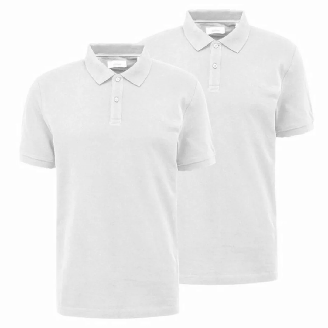 s.Oliver Poloshirt (2-tlg) 2 Knöpfe, Logo-Stickerei, klassisch, sportive Pi günstig online kaufen