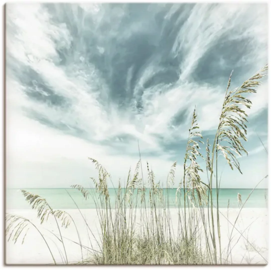 Artland Wandbild "Allein am Strand", Strandbilder, (1 St.), als Leinwandbil günstig online kaufen