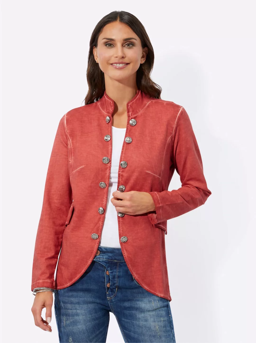 Inspirationen Shirtjacke "Sweatjacke", (1 tlg.) günstig online kaufen