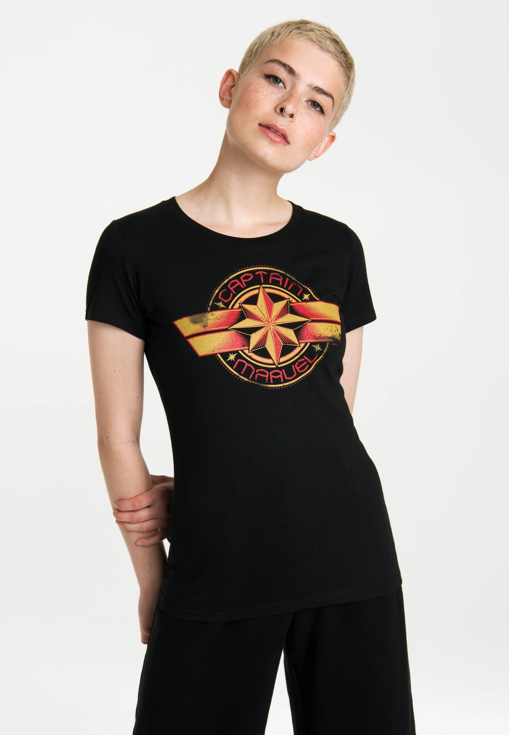 LOGOSHIRT T-Shirt "Marvel Comics", mit lizenzierten Originaldesign günstig online kaufen