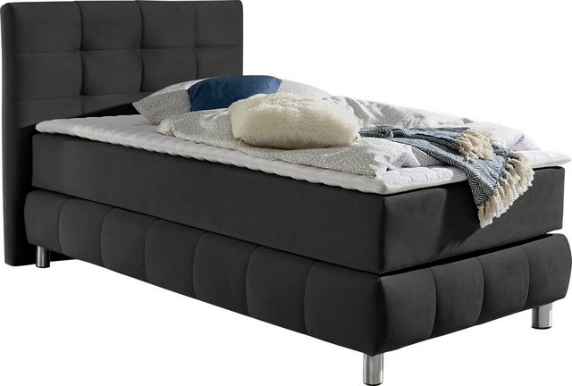 andas Boxspringbett "Salo", incl. Topper, 6 Breiten, 2 Härtegrade, TFK auch günstig online kaufen