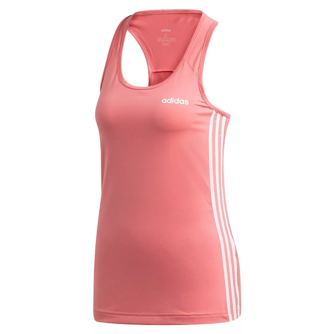 Adidas Design 2 Move 3 Stripes Ärmelloses T-shirt 2XL Bliss Pink / White günstig online kaufen