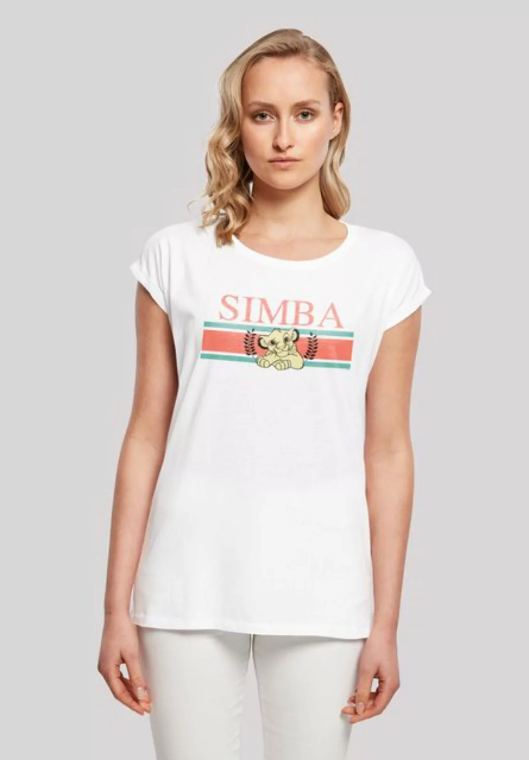 F4NT4STIC T-Shirt "Disney König der Löwen Simba Stripes", Print günstig online kaufen