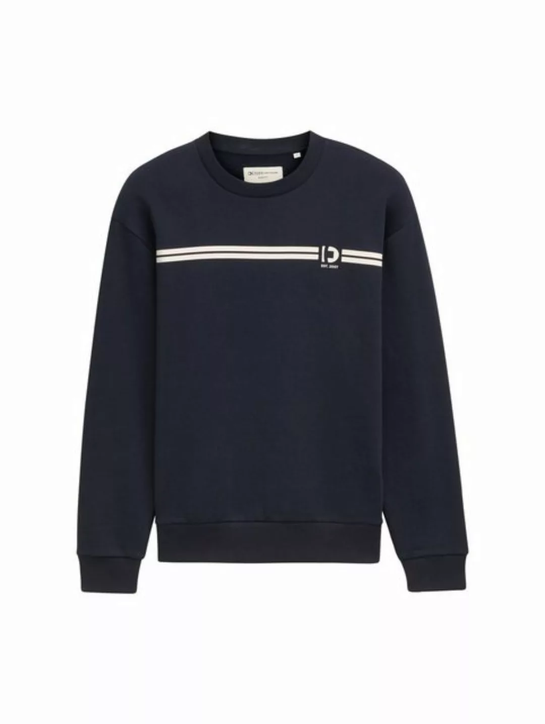 TOM TAILOR Denim Sweatshirt Sweatshirt mit Logoprint günstig online kaufen