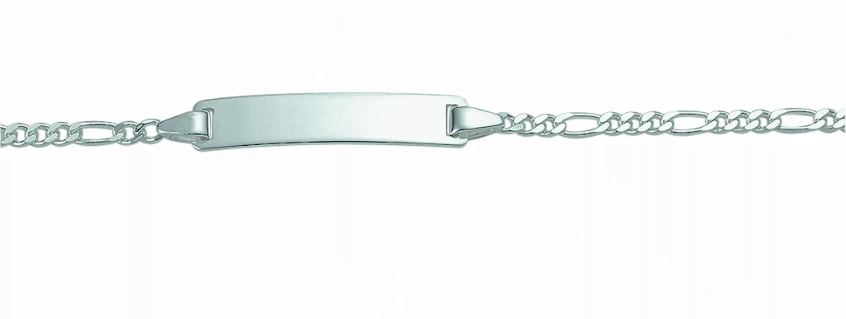 Adelia´s Silberarmband "925 Silber Figaro Armband 18 cm Ø 2,3 mm", Silbersc günstig online kaufen