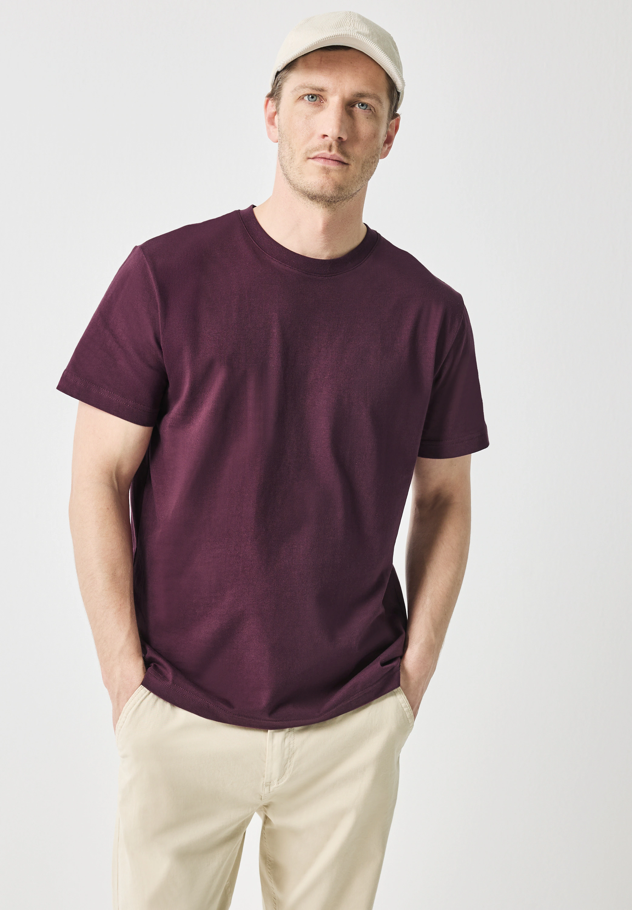 STREET ONE MEN T-Shirt, Rundhalsausschnitt günstig online kaufen