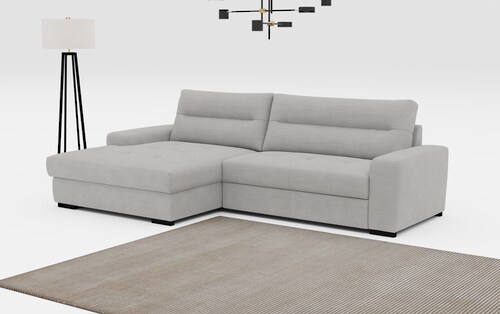 COTTA Ecksofa "Cappa L-Form", wahlweise mit Bettfunktion & Bettkasten günstig online kaufen