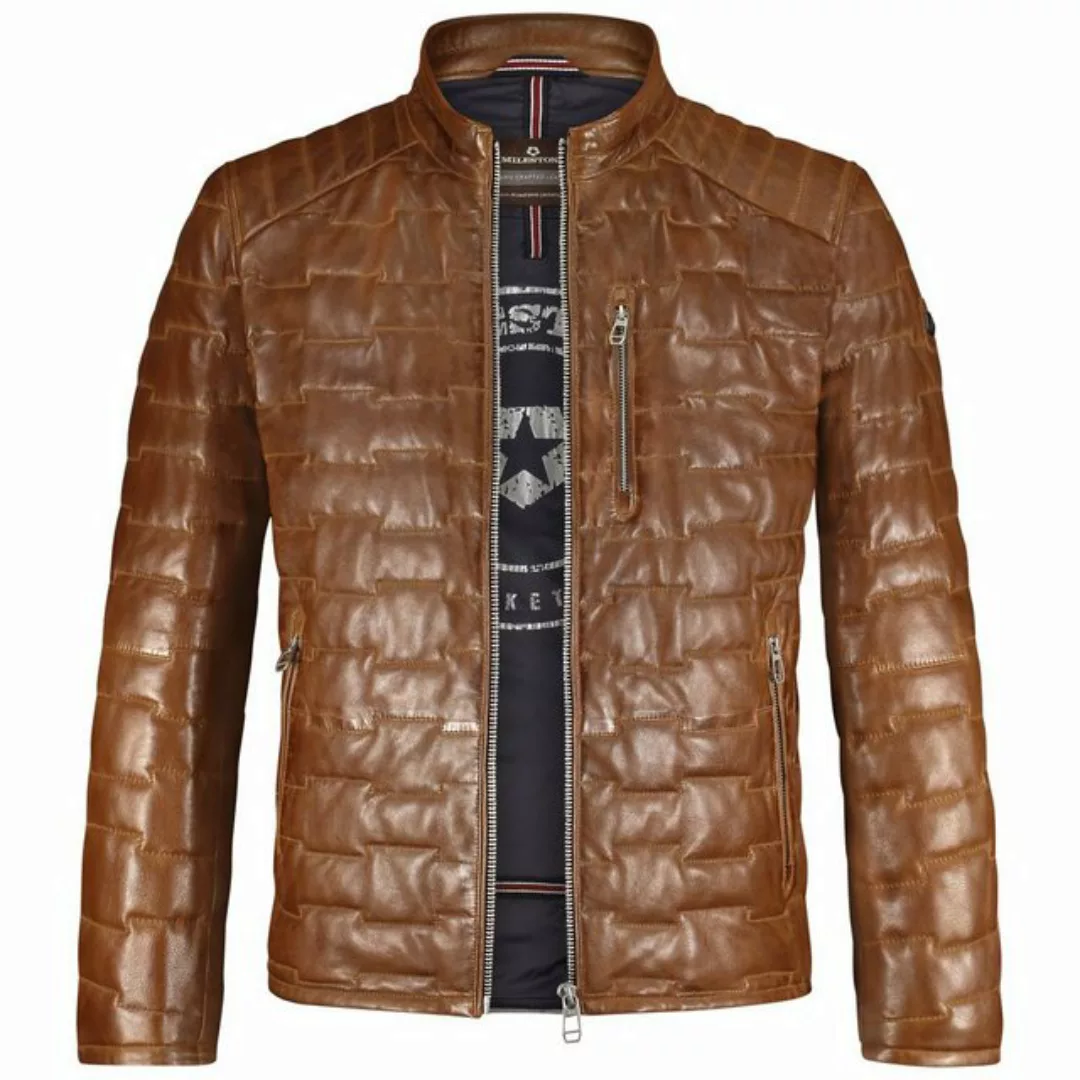 Milestone Lederjacke Alessio Steppjacke aus Lammleder günstig online kaufen