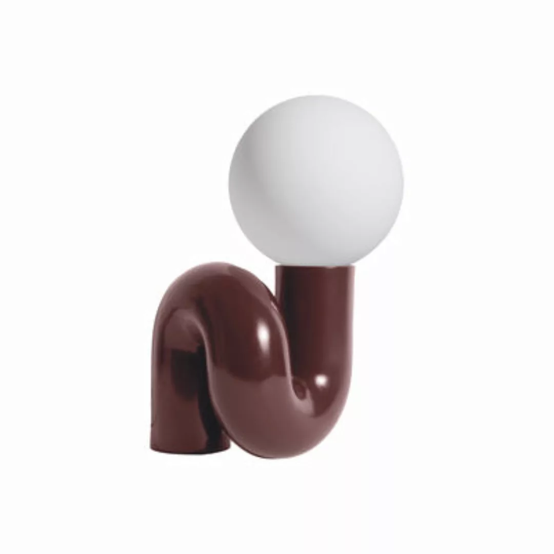 Tischleuchte Neotenic LED Grande keramik rot braun / Groß - Keramik / L 34 günstig online kaufen