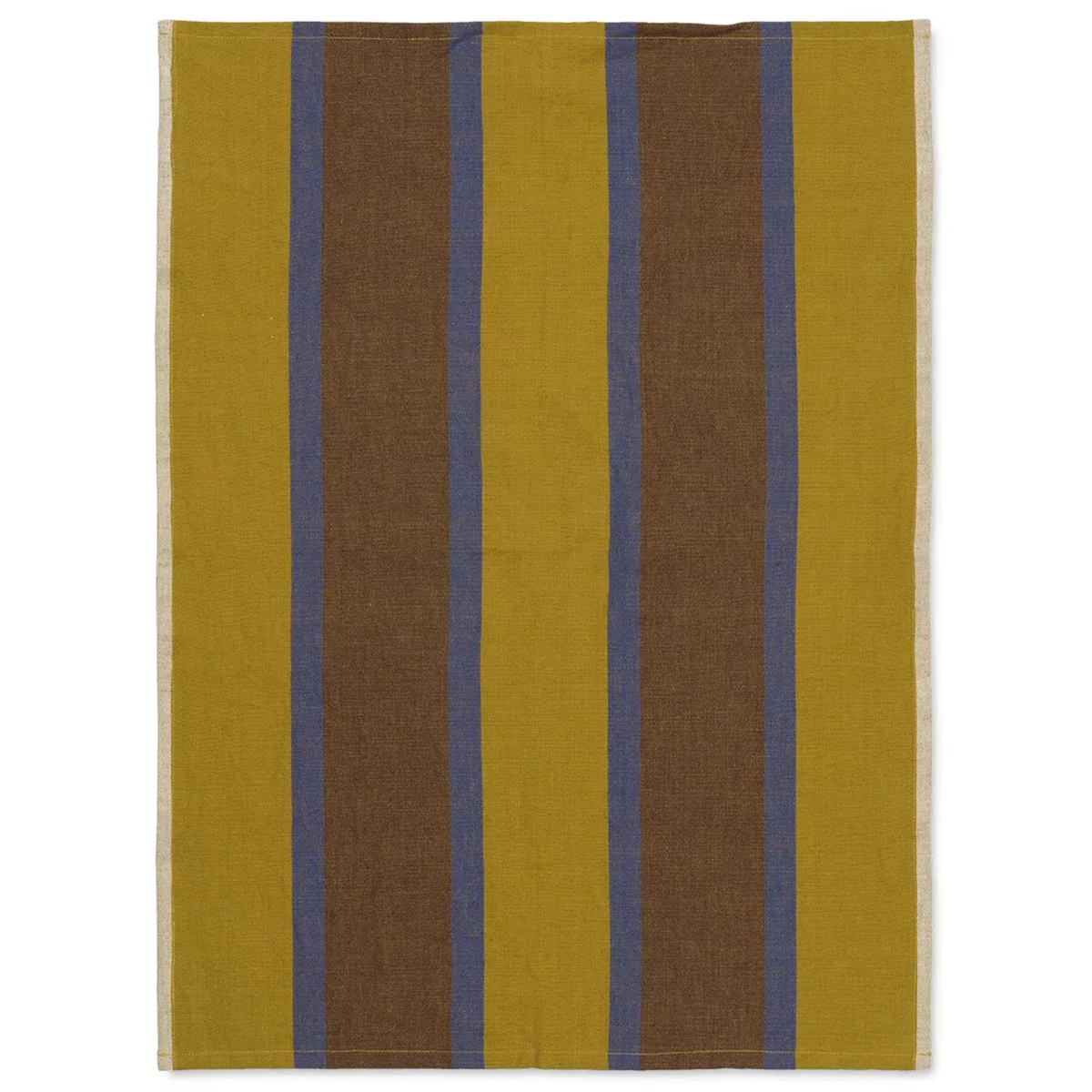 Geschirrtuch Hale textil gelb / 50 x 70 cm - Ferm Living - Gelb günstig online kaufen