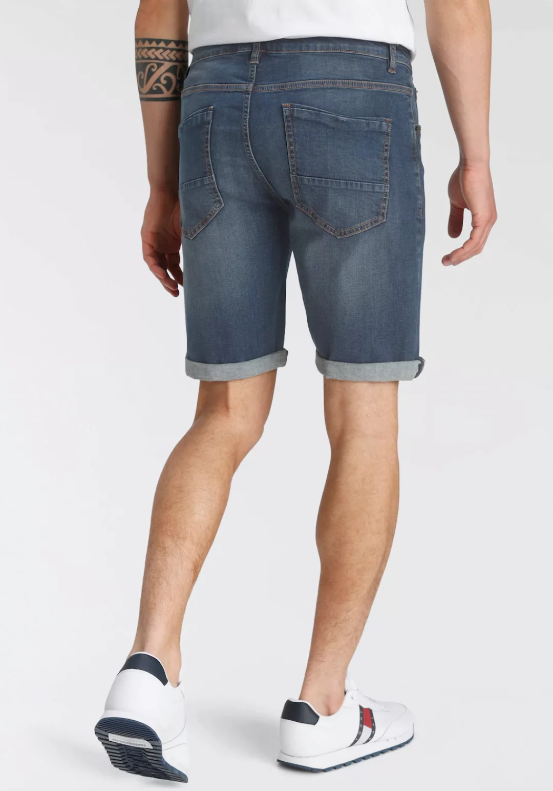 H.I.S Jeansshorts DEYO wassersparende Produktion durch OZON WASH günstig online kaufen