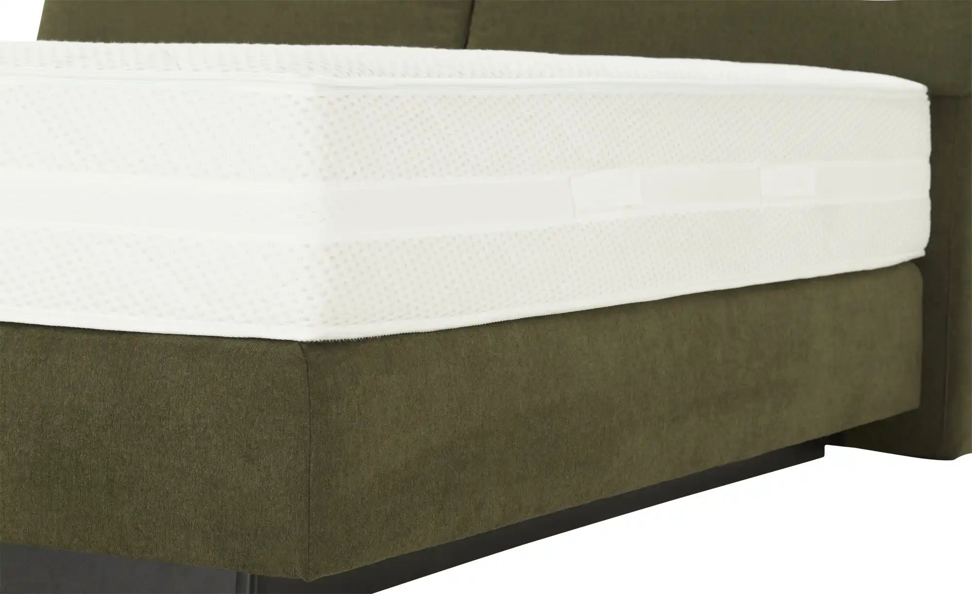 vanDoorn Boxspringbett  Legato ¦ grün ¦ Maße (cm): B: 198 H: 112 Betten > K günstig online kaufen