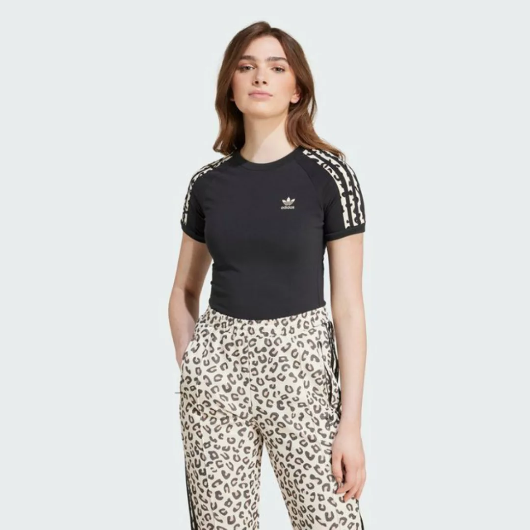 adidas Originals T-Shirt LEOPARD 3-STREIFEN T-SHIRT günstig online kaufen