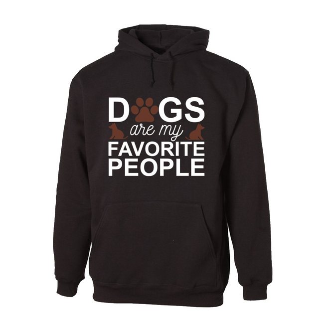 G-graphics Hoodie Dogs are my favorite people Unisex mit trendigem Frontpri günstig online kaufen