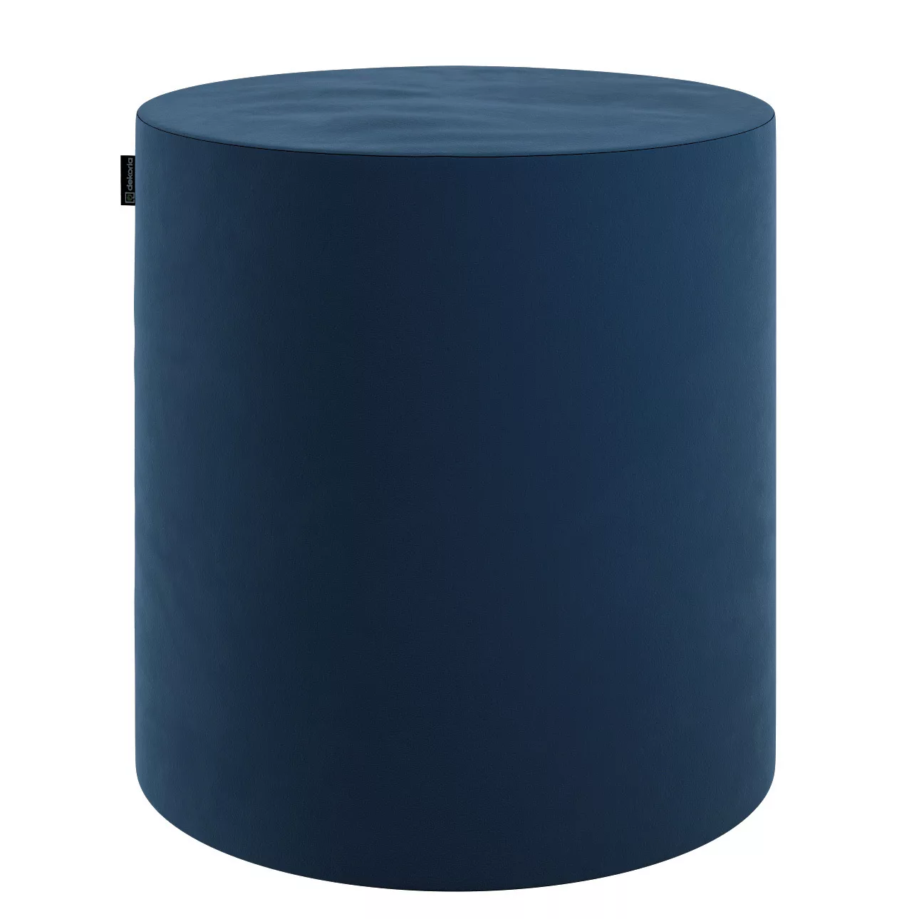 Pouf Barrel, dunkelblau, ø40 cm x 40 cm, Christmas (704-29) günstig online kaufen