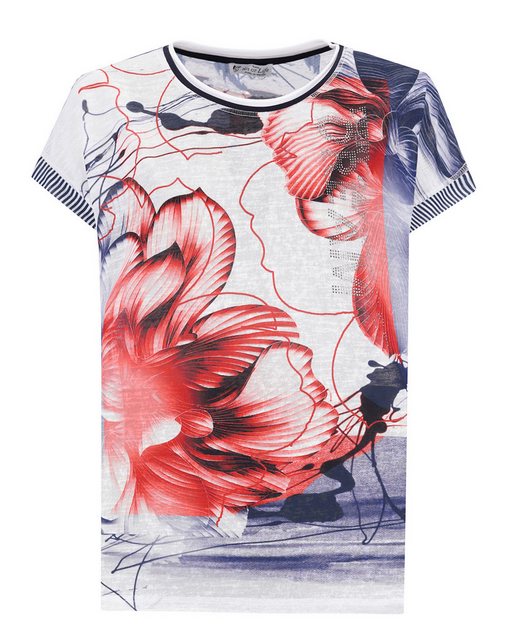 Hajo T-Shirt Shirt 1/2 Arm Leinenoptik günstig online kaufen