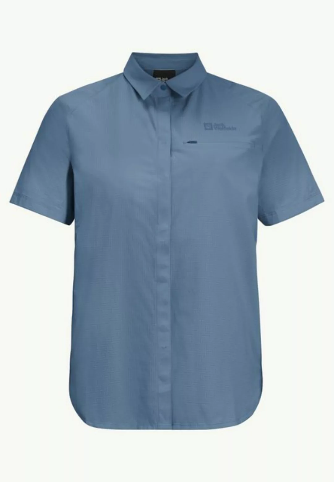 Jack Wolfskin Outdoorbluse VANDRA S/S SHIRT W ELEMENTAL BLUE günstig online kaufen