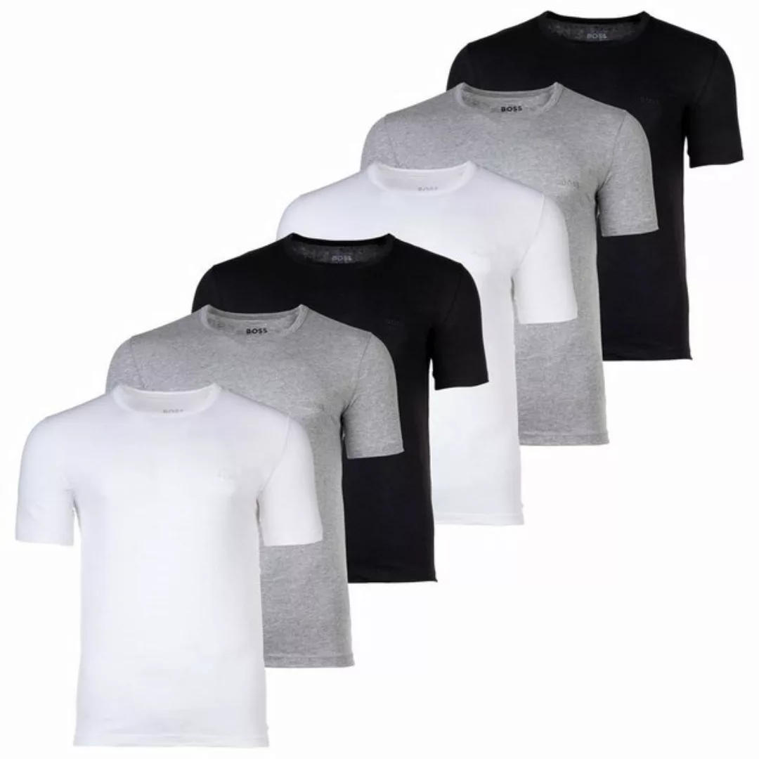 BOSS T-Shirt "T-Shirt T-Shirt RN 3P Classic 6er Pack" günstig online kaufen