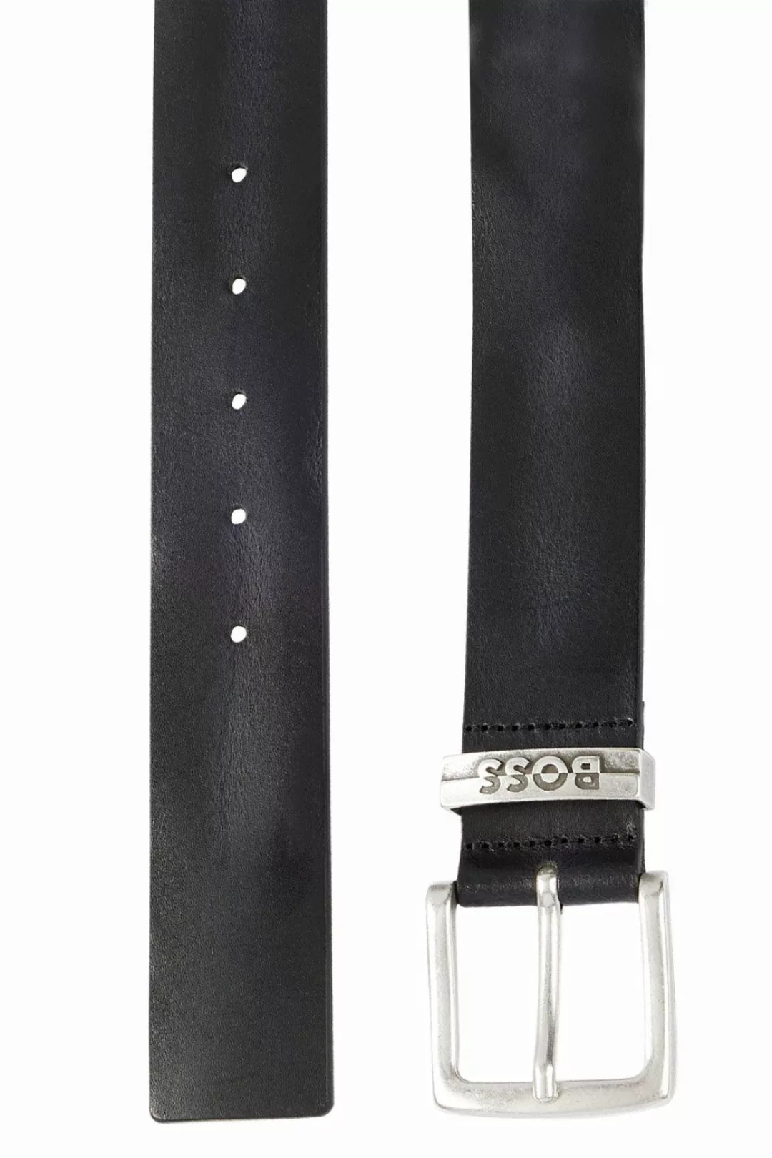 BOSS Ledergürtel Leder Schwarz Jen-loop günstig online kaufen