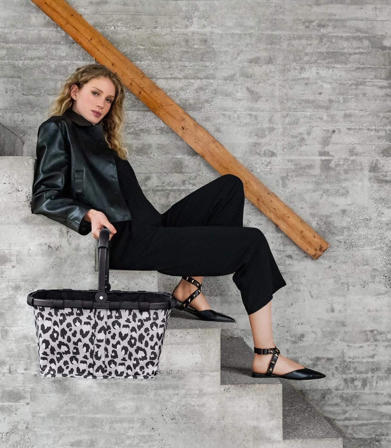 REISENTHEL® Einkaufsshopper carrybag frame leo nero günstig online kaufen