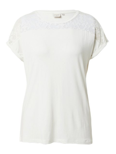 Cream T-Shirt (1-tlg) Spitze günstig online kaufen